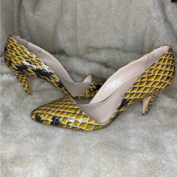 𝅺loeffler Randall Snakeskin Heels - Picture 4 of 11